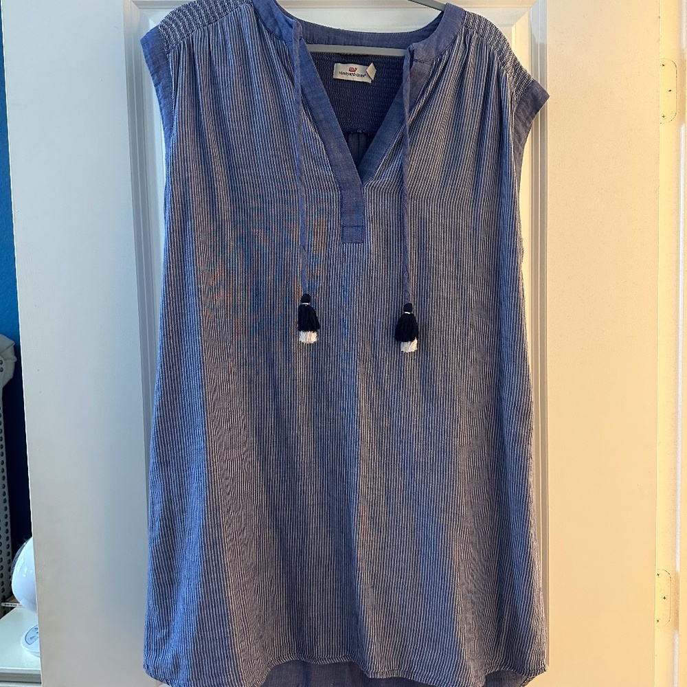 Vineyard Vines Dress with Tassels